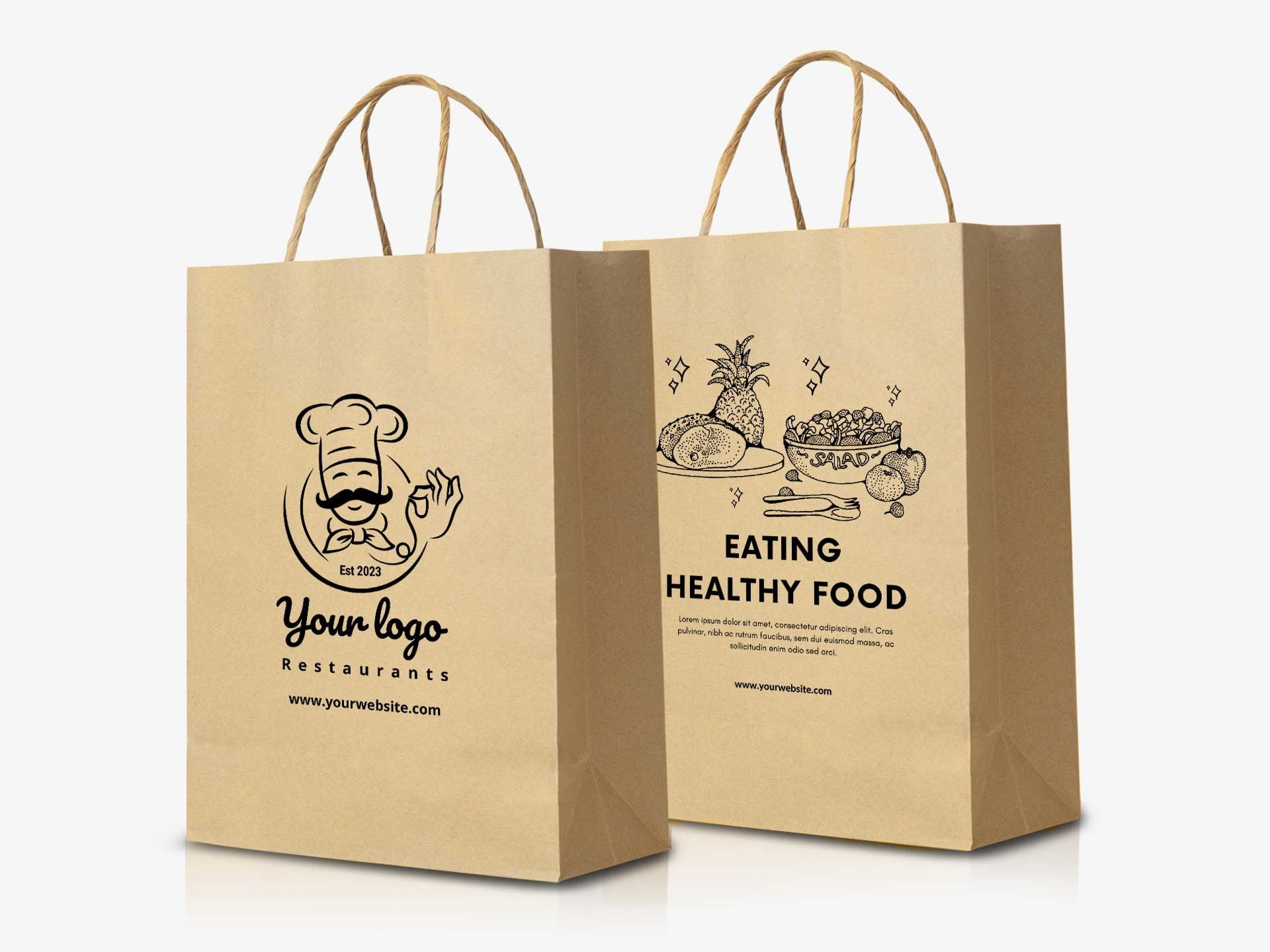 Printed Paper bag